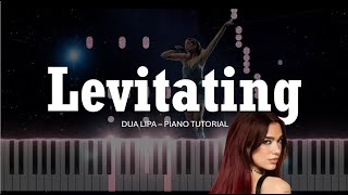 Levitating  Dua Lipa  Piano tutorial by The Piano Man [upl. by Sabina]