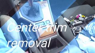 Bmw e39 how to remove center trim central console bmw e39 [upl. by Aicnarf]