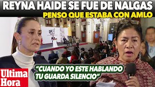 SE TOPÓ CON PARED Claudia puso en su lugar Reyna Haydee [upl. by Esmerelda]