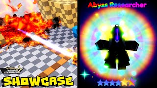 LVL 175 ABYSS RESEARCHER 6⭐UNIT SHOWCASE  ALL STAR TOWER DEFENSE [upl. by Kiefer]