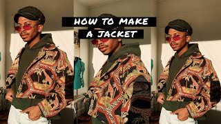 How to Sew a Jacket  Mens Fashion  Happily Dressed [upl. by Quiteris867]