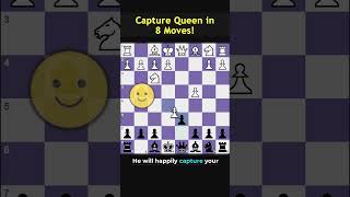 Win Opponents QUEEN Budapest Gambit chesstraps chessshorts [upl. by Almena]