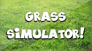 BEST GAME OF 2014  Grass Simulator Funny Moments  Dubstep Dancing Cows and Amazing Grass Growing [upl. by Ahsekel294]