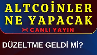 ALTCOİNLER NE YAPACAK  PİYASA ANALİZİ [upl. by Nonahs]