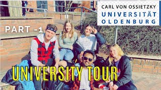 Germany UniversityCarl von ozzietzky university of Oldenburguniversity tour Part 1 [upl. by Lybis968]