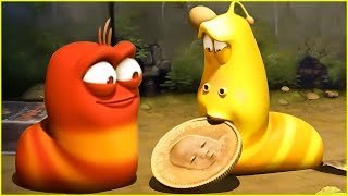 LARVA Season 1 Episode 200  Flip coin  Best Cartoons 20224  Hilarious Cartoon Compilation [upl. by Ymaj]