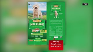 Dog food recall for Retriever brand could be contaminated with salmonella [upl. by Anitsud]