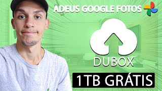 MELHOR que GOOGLE FOTOS O DuBox dá 1TB Vitalício pra você Faça backup de fotos vídeos arquivos [upl. by Alessig]