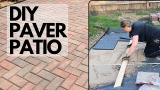 Amazing DIY Paver Patio using the Brock Paver Base Panel System [upl. by Adolfo240]