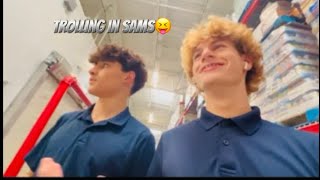 chill mini vlog at sams with Alfredo and Colby [upl. by Charlotta986]