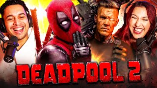 DEADPOOL 2 2018 MOVIE REACTION  CAN THIS GET ANY BETTER  First Time Watching  Review [upl. by Neellek]