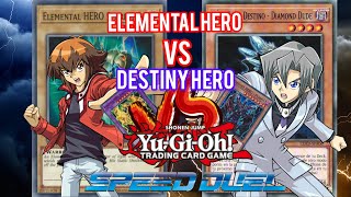 JADEN VS ASTER PHOENIX UN DUELO BASTANTE EPICO¡¡ SPEED DUEL elemental hero vs destiny hero [upl. by Anitsugua932]