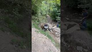 Pro R climbing Lil Jagger pror polaris rzr fyp kentucky blackmountain liljagger sendit rock [upl. by Kingsbury]