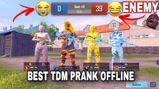 😱PRANK TDM OFFLINE 4 MUMMY amp ZERO KILL😳CHALLENGE🔥SAMSUNGA7A8J4J5J6J7J2J3XSA3A4 [upl. by Idnak177]