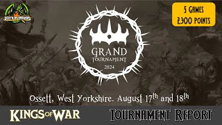 Kings of War Tournament Report  Northern Kings 2024 [upl. by Uliram]