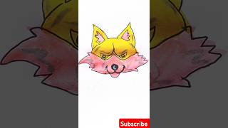 Fox drawing tutorial fox foxnews subscribers share drawing shorts ytshorts art painting [upl. by Sairacaz172]