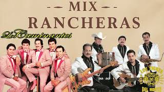 Mix Rancheras  Los Caminantes y Los Tigres  DJ Nacho Corridos [upl. by Ellenahc486]