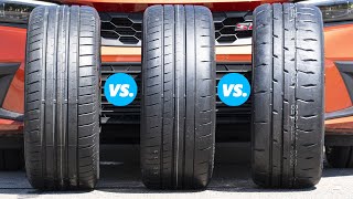 Bridgestone Potenza Sport vs Potenza Race vs RE71RS [upl. by Najib]