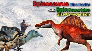 Size Comparison  Dinomaster 03 Spinosauridae [upl. by Viki]