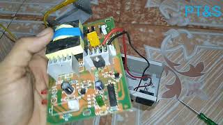 12  220 volt converter  Inverter repairing  Overload problem [upl. by Gildea]