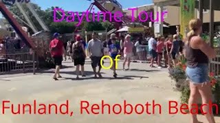 Daytime Tour of Funland Rehoboth Beach [upl. by Yaya180]