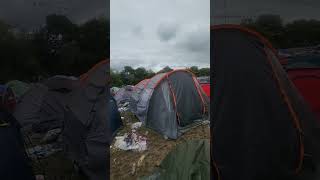 Creamfields North 2023 Sunday more rain mud walk [upl. by Llerahc]