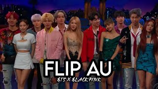 「 FLINCH AU  BLACKPINK X BTS  BLACKBANGTAN 」 [upl. by Laemaj]