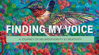 Finding My Voice A Journey of Neurodiversity and Creativity  LateDiagnosed Autism amp ADHD Artist [upl. by Eatnad695]