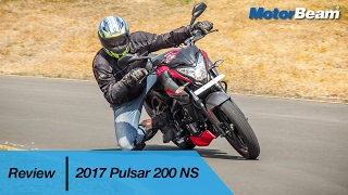 2017 Pulsar 200 NS Review  7 Changes  MotorBeam [upl. by Odraner443]