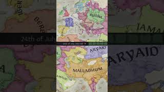 Culture Kingdoms Time lapse crusaderkings3 [upl. by Oinoitna]