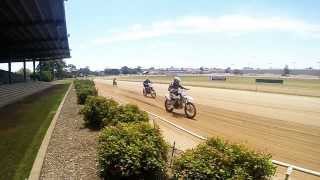 Speedway flat track event at Bankstown with Sammy Halbert [upl. by Laleb]