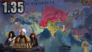 Europa Universalis 4 Timelapse  All DLC 1353 [upl. by Naara198]