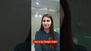 How to get Straight Teeth Dr Srishti Bhatia braces smile [upl. by Evie]