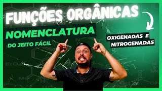 Funções Orgânicas Oxigenadas e Nitrogenadas  Nomenclatura e Como identificar as Funções química [upl. by Arak]