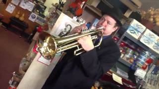 John capobianco play berkeleywind bass trumpet [upl. by Kcirddahc531]