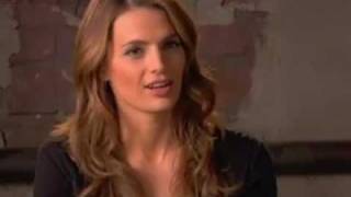 Stana Katic talks about Kill Shot and her relationship with Castle [upl. by Kacy374]