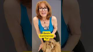 Quick Commercial Tip actingcoach actingtips commercial [upl. by Efrem]