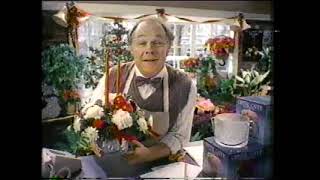 Teleflora Crystal Caddy Bouquet 1983 Commercial [upl. by Tommi]