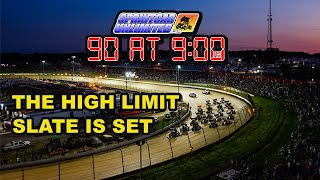 SprintCarUnlimited 90 at 9 for Tuesday November 5th Breaking down the High Limit schedule [upl. by Martie]