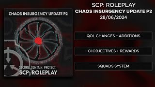 SCP Roleplay CI update [upl. by Iaw]