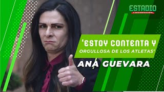 Ana Guevara habló sobre EL CIERRE de París 2024 y SU CONTINUIDAD en la CONADE  Estadio Deportes [upl. by Nodarb]