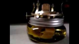 Burn olive oil in a regular Kerosene lamp [upl. by Garrett]