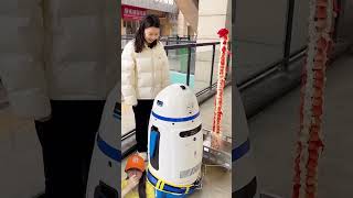 ROBOT PENJUAL ES KRIM GUNUNG STOWBERY ⁉️shorts funny dubbing robot [upl. by Aiekram]