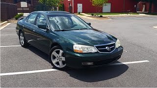 2002 Acura TL Type S review walk around start up tour [upl. by Ejrog]