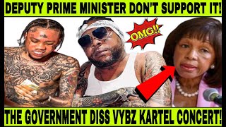 VYBZ KARTEL CONCERT DISS BY GOVERNMENT Intence Follow him Dash Weh Money Elephant Man Expose THEM [upl. by Britteny]