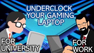 Underclock Your Gaming Laptop But why [upl. by Old]