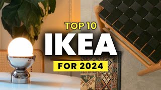 IKEA 2024 MUST HAVES  10 Ikea Products To Get In 2024 [upl. by Sheena]