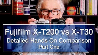 Fujifilm X T30 vs X T200 detailed notsponsored [upl. by Notreb]