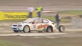 European Rallycross Highlights 2006 Norway Andreas Eriksson Ford Fiesta T16 4x4 Div 1 B amp A Finals [upl. by Remle185]