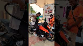 Aram se Bro Aram Se 😈🔥😱 attitude fulltank ktm trending viralshort ktmloverktm petrol [upl. by Keenan]